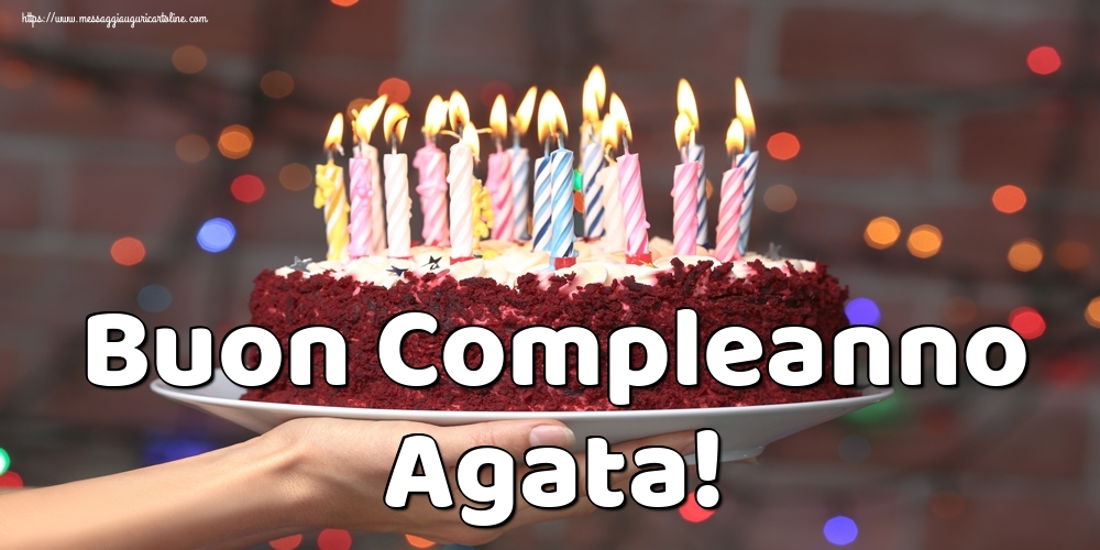 Buon Compleanno Agata Cartoline Di Auguri Con Nome Agata Cartolineconnomi Com