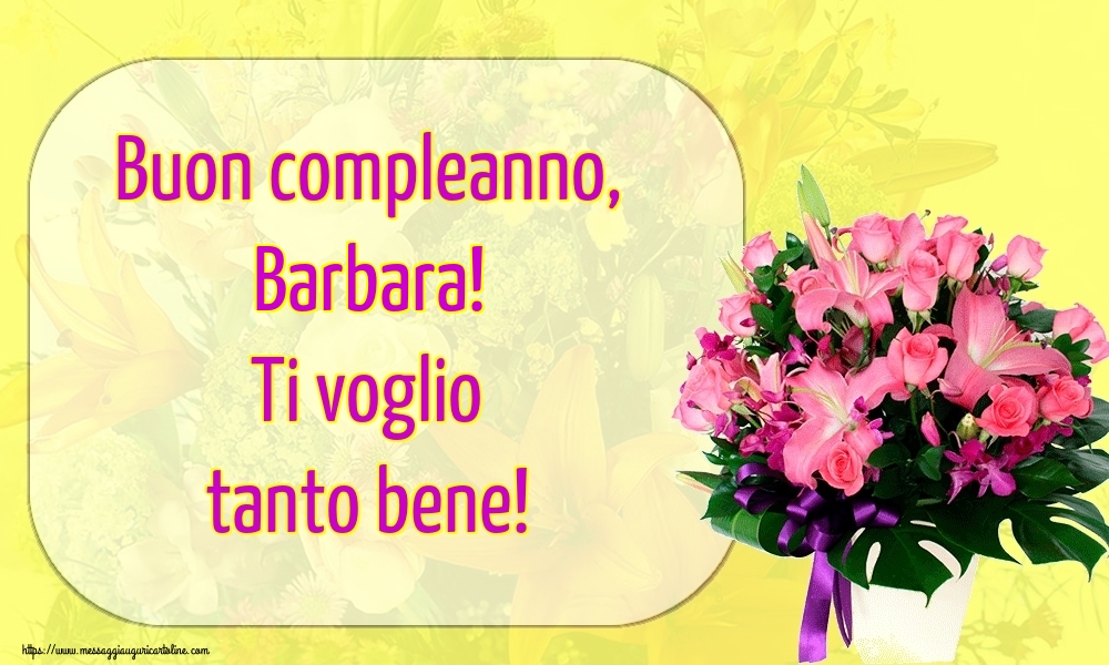 Cartoline Con Nome Barbara Di Auguri Cartolineconnomi Com