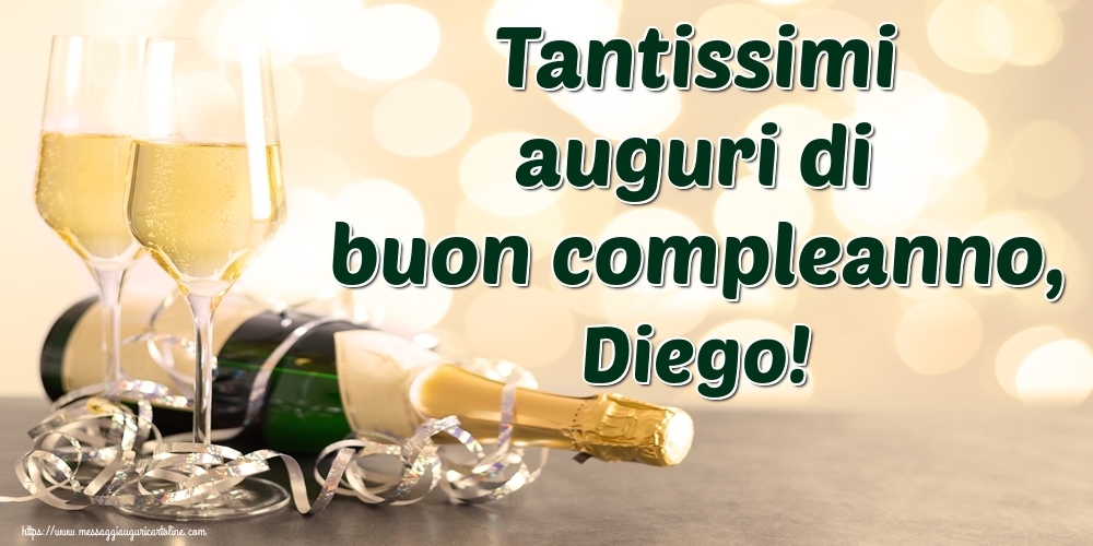 Tantissimi Auguri Di Buon Compleanno Diego Cartoline Di Auguri Con Nome Diego Cartolineconnomi Com