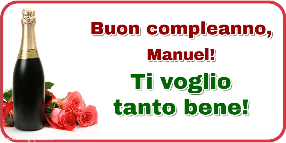 Cartoline Con Nome Manuel Di Auguri Cartolineconnomi Com