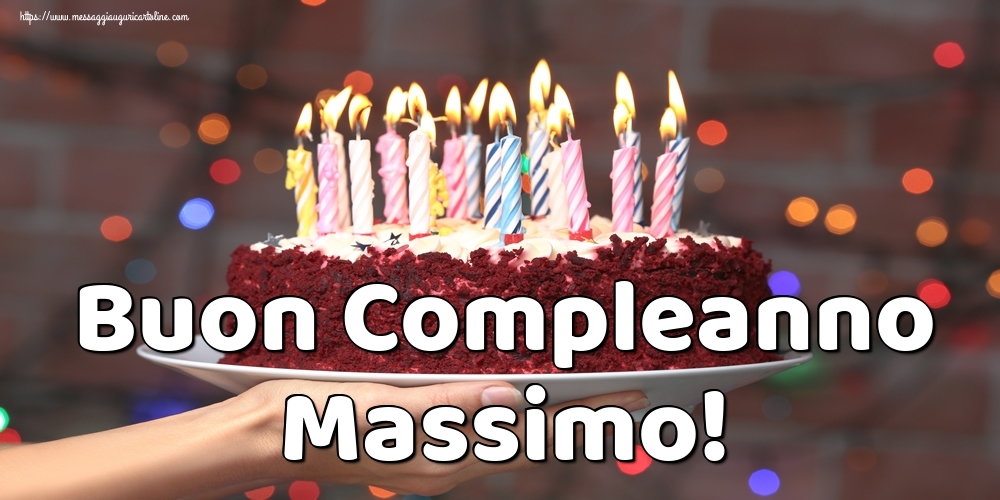 Cartoline Con Nome Massimo Di Auguri Cartolineconnomi Com