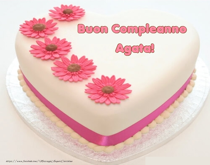 Buon Compleanno Agata Torta Cartoline Di Compleanno Con Nome Agata Cartolineconnomi Com