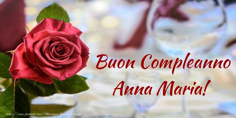 Buon Compleanno Annamaria Con Fiori Buono Compelanno Collection Immagini