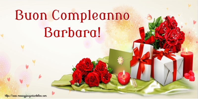 Cartoline Con Nome Barbara Di Compleanno Cartolineconnomi Com