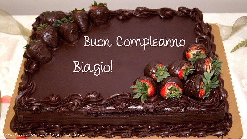 Buon Compleanno Biagio Torta Cartoline Di Compleanno Con Nome Biagio Cartolineconnomi Com