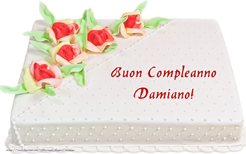 Buon Compleanno Damiano Torta Cartoline Di Compleanno Con Nome Damiano Cartolineconnomi Com