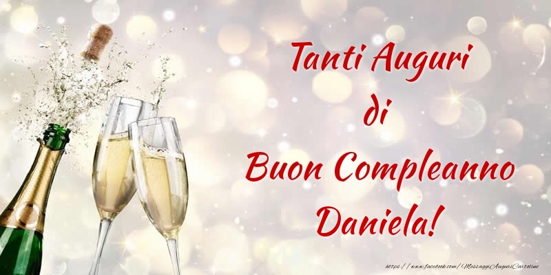 Buon Compleanno Daniela