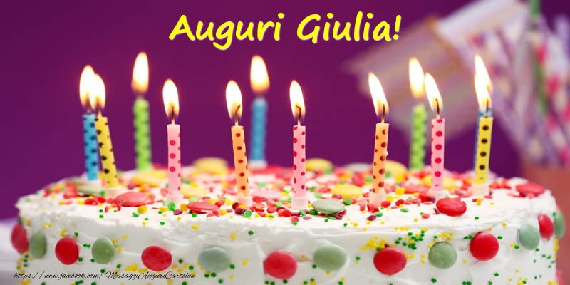 Auguri Giulia Cartoline Di Compleanno Con Nome Giulia Cartolineconnomi Com