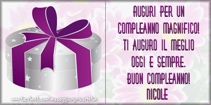 Cartoline Con Nome Nicole Di Compleanno Pagina 11 Cartolineconnomi Com