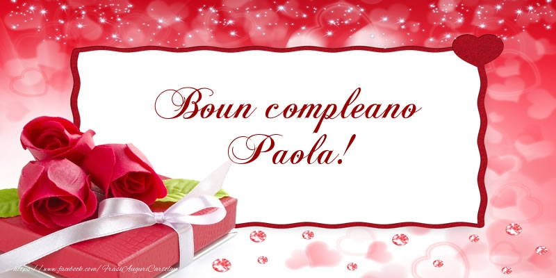 Boun Compleano Paola Cartoline Di Compleanno Con Nome Paola Cartolineconnomi Com