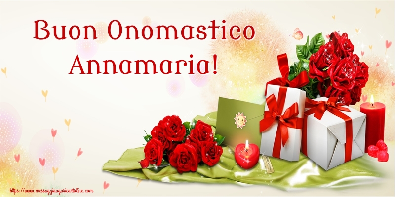 Buon Onomastico Annamaria Cartoline Di Onomastico Con Nome Annamaria Cartolineconnomi Com