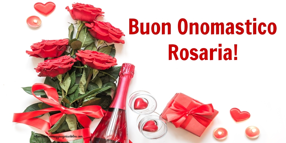 Buon Onomastico Rosaria Cartoline Di Onomastico Con Nome Rosaria Cartolineconnomi Com