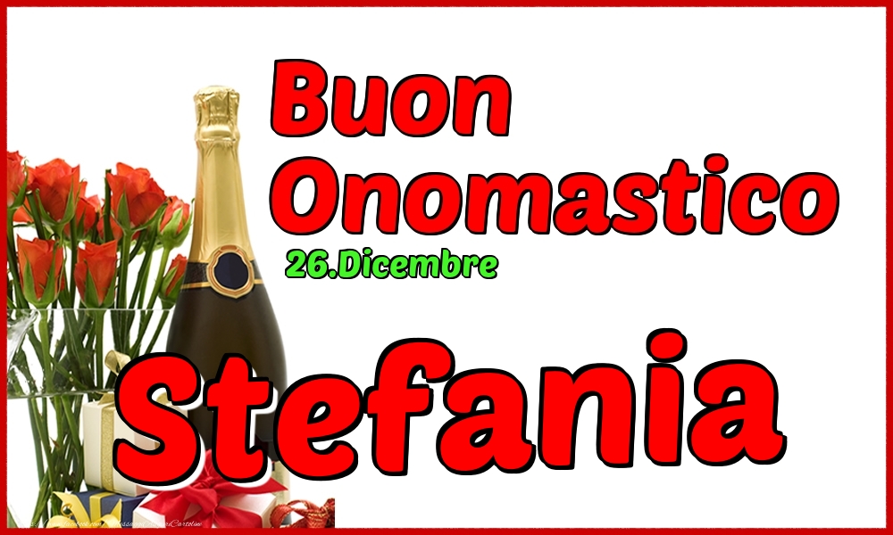 Cartoline Con Nome Stefania Di Onomastico Cartolineconnomi Com