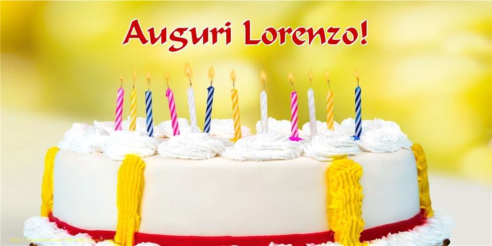 Cartoline con nome Lorenzo di auguri | cartolineconnomi.com
