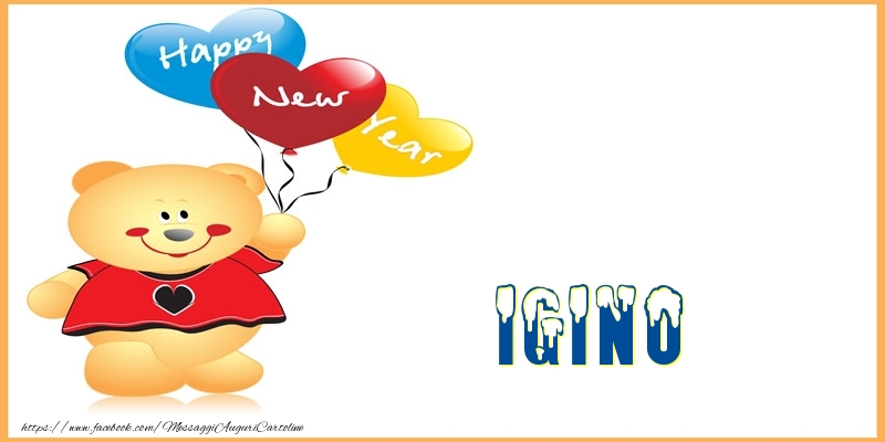 Cartoline di buon anno | Happy New Year Igino!