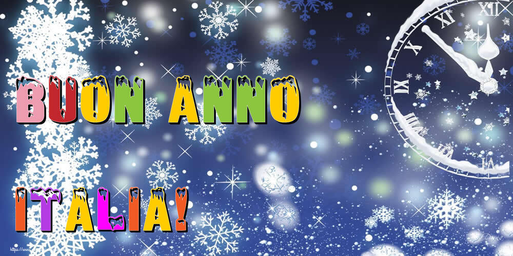 Cartoline di buon anno | Buon Anno Italia!