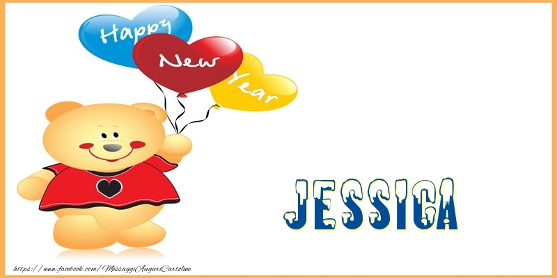 Cartoline di buon anno | Happy New Year Jessica!