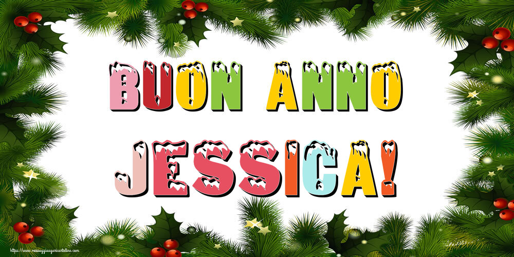 Cartoline di buon anno | Buon Anno Jessica!