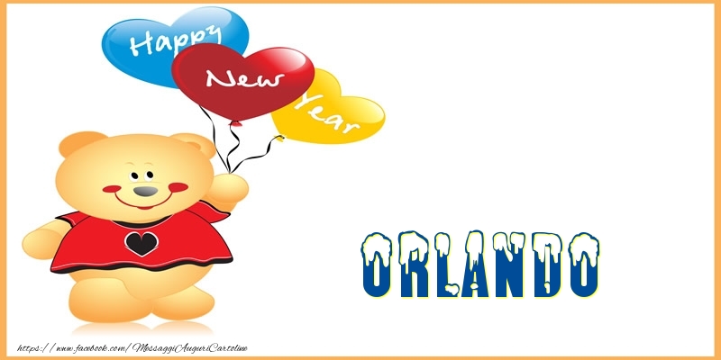 Cartoline di buon anno | Happy New Year Orlando!
