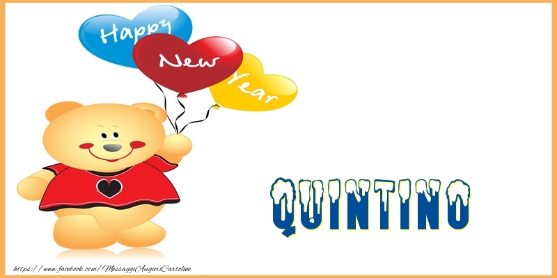 Cartoline di buon anno | Happy New Year Quintino!