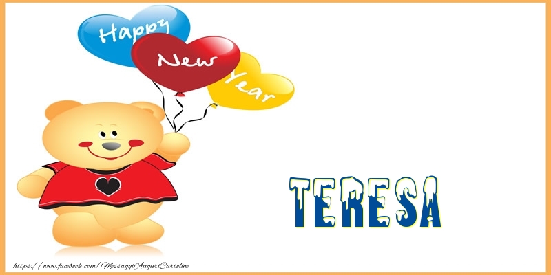 Cartoline di buon anno | Happy New Year Teresa!