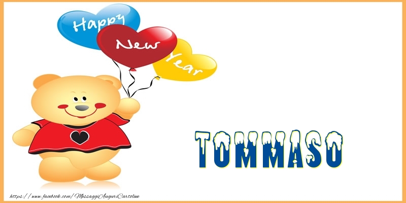 Cartoline di buon anno | Happy New Year Tommaso!