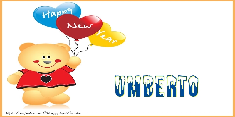 Cartoline di buon anno | Happy New Year Umberto!