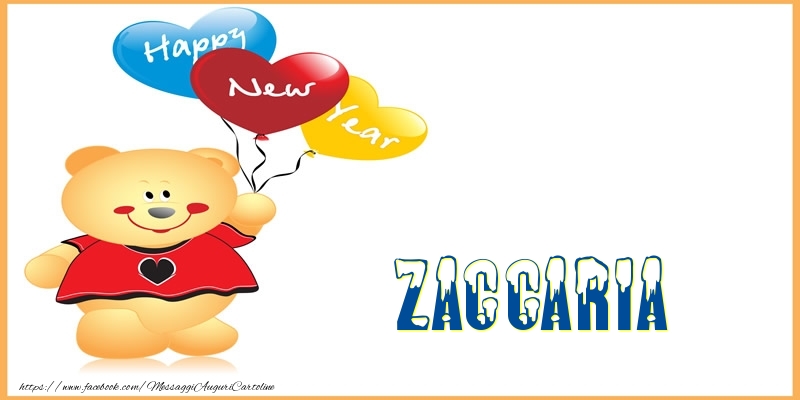 Cartoline di buon anno | Happy New Year Zaccaria!