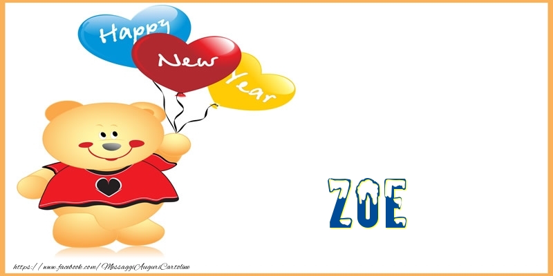 Cartoline di buon anno | Happy New Year Zoe!