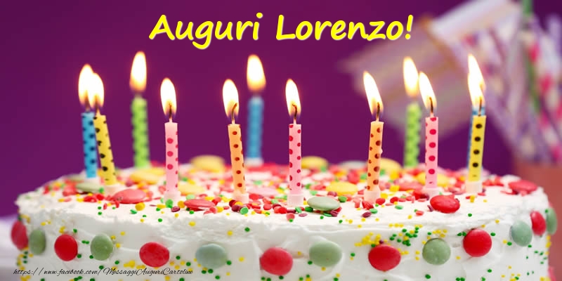1000 Auguri di Buon Compleanno Lorenzo | Cartoline di compleanno con ...