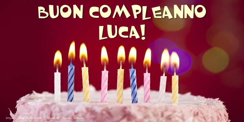 Torta Buon Compleanno Luca Cartoline Di Compleanno Con Nome Luca Cartolineconnomi Com