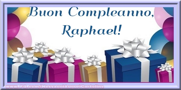 Cartoline di compleanno | Buon compleanno, Raphael!