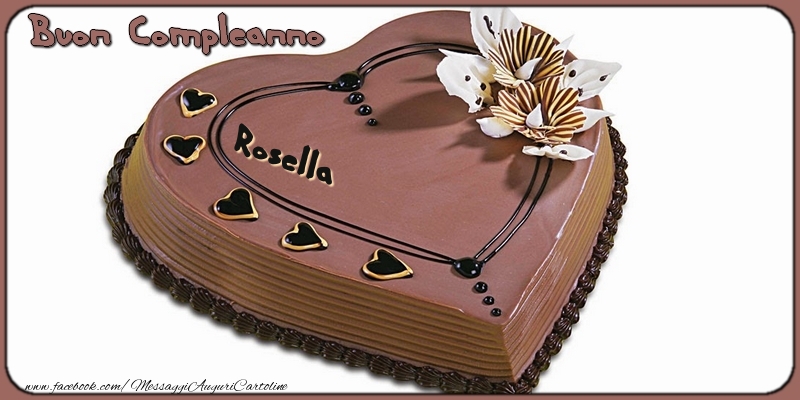 Cartoline di compleanno | Buon Compleanno, Rosella!