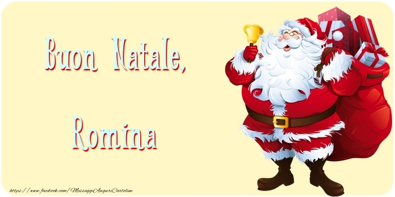 Cartoline di natale | Buon Natale, Romina