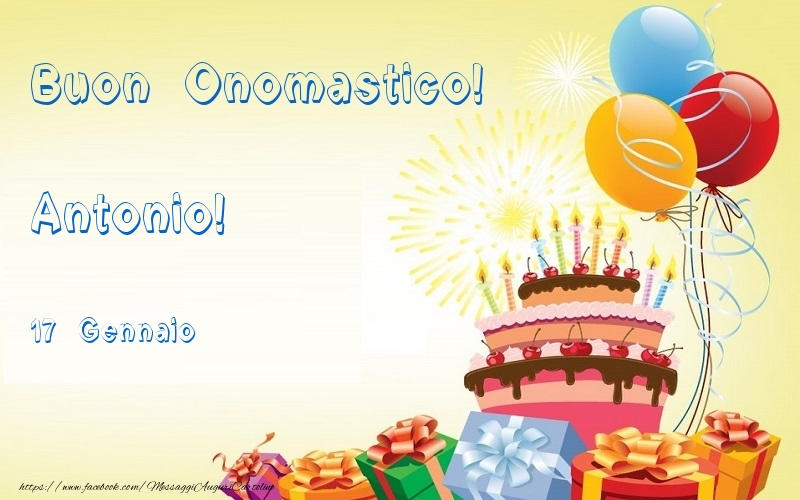 Calendario Onomastici oggi 17 Gennaio 2024 Sant'Antonio Auguri di